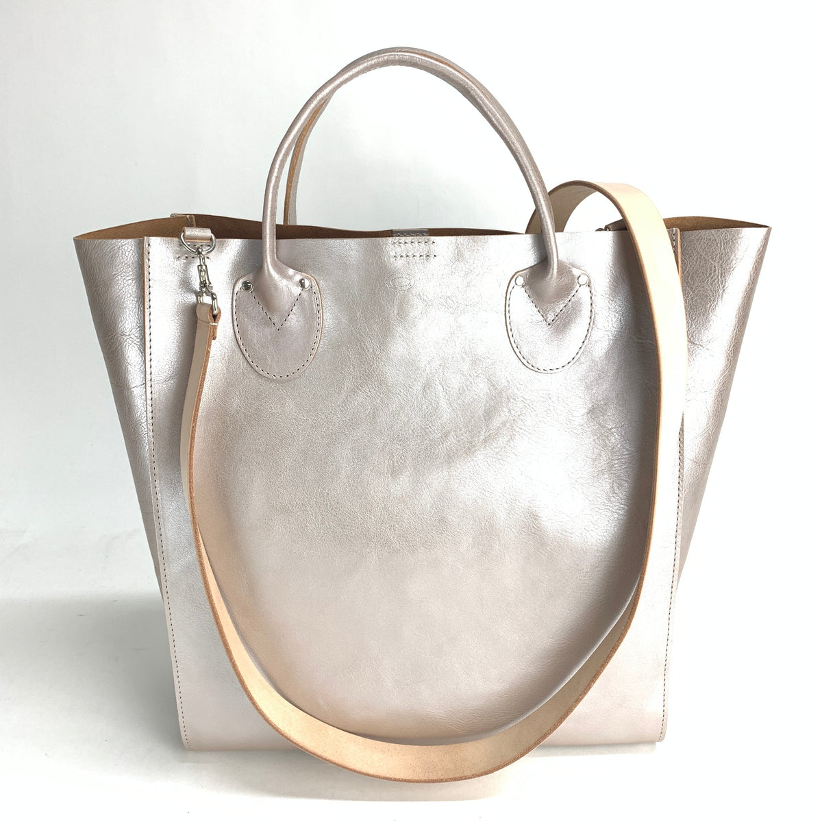 ANNAK アマンダオイルレザー ショルダー付き2way手持ちトートバッグ