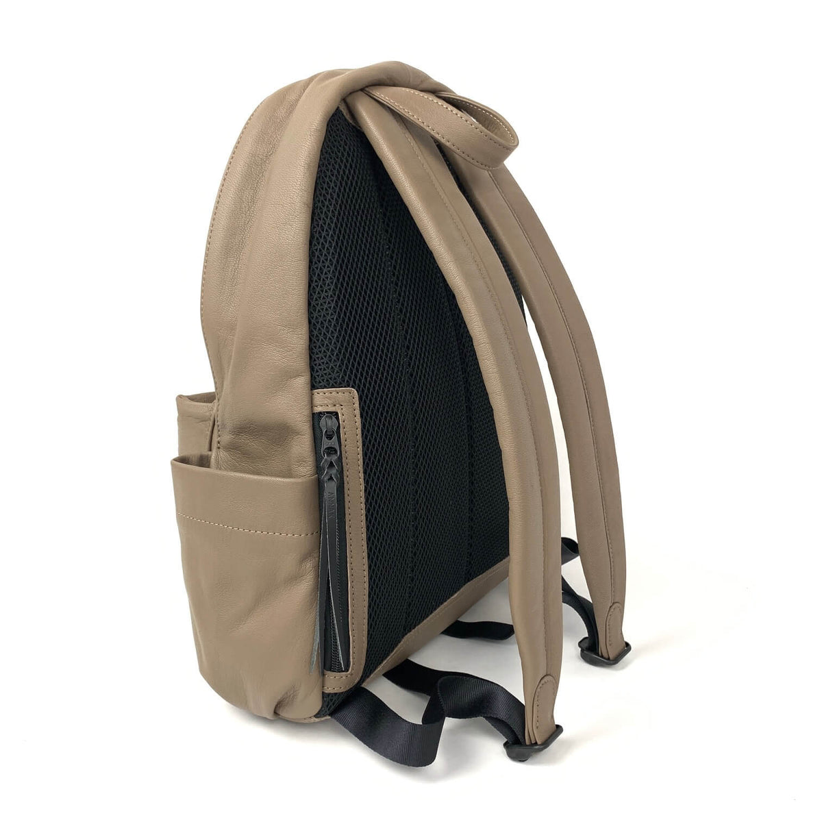 annak ゴートレザーリュック トープ