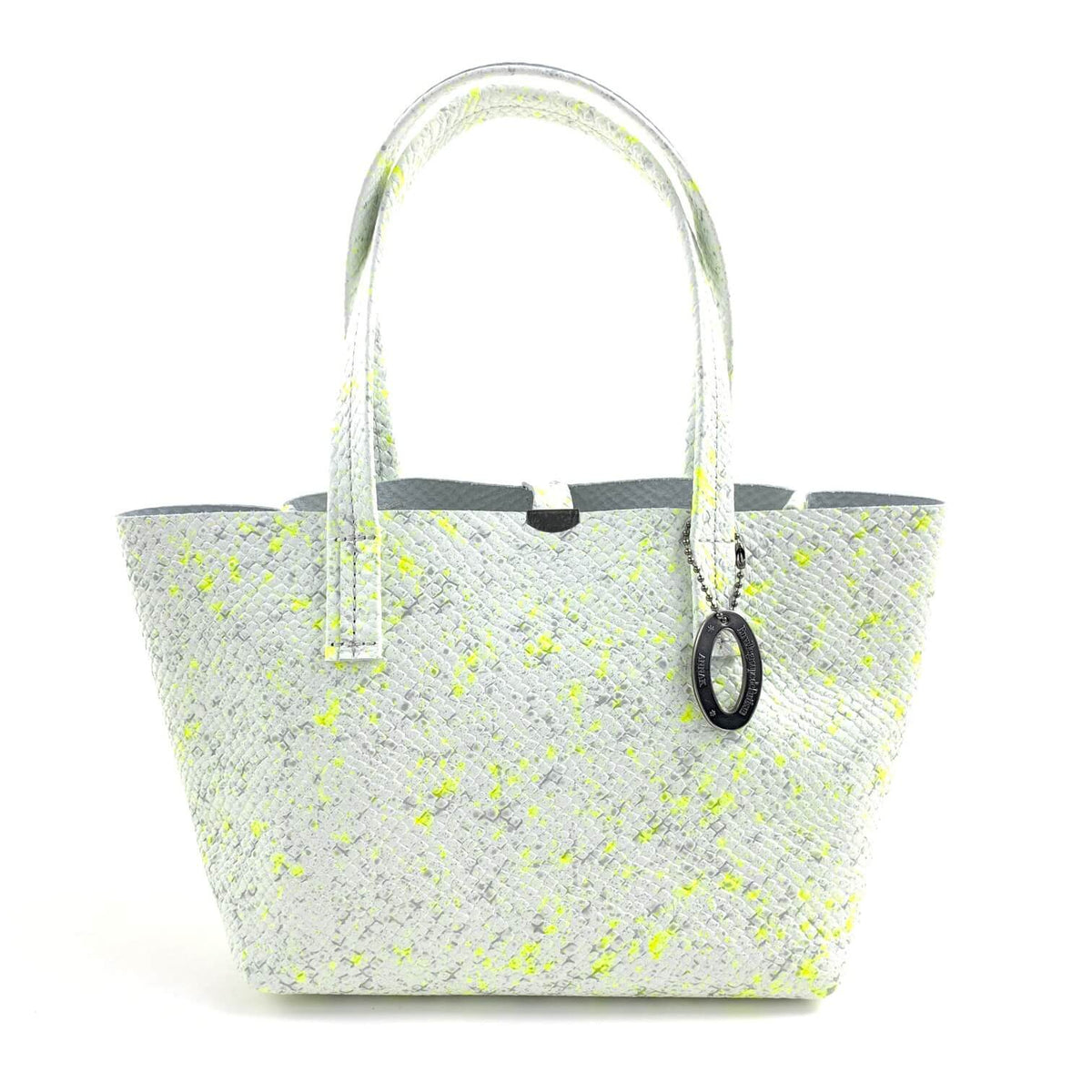 ANNAK エンボスハンドペイントレザー ランチトートバッグ