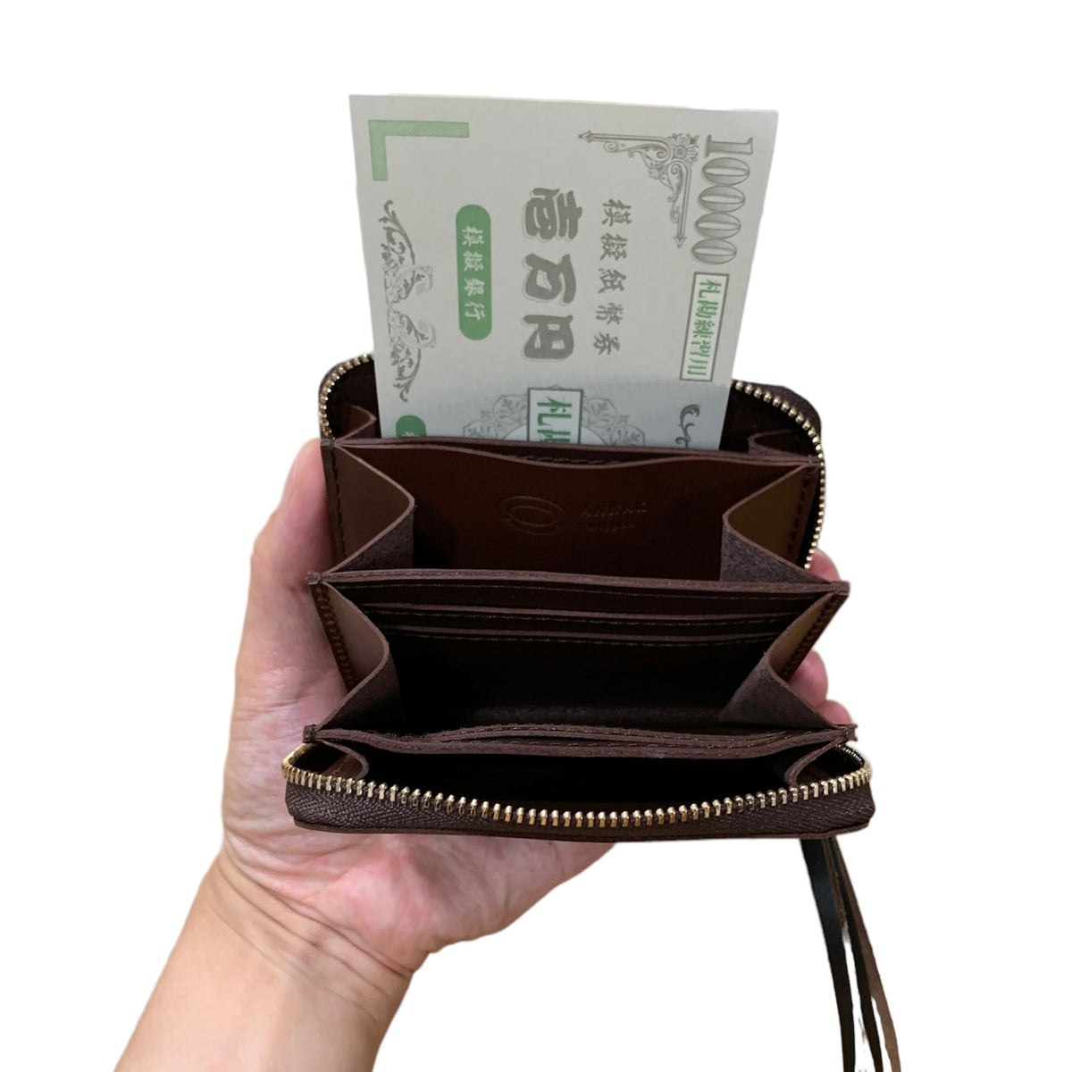 ANNAK コンパクトラウンドジップ財布