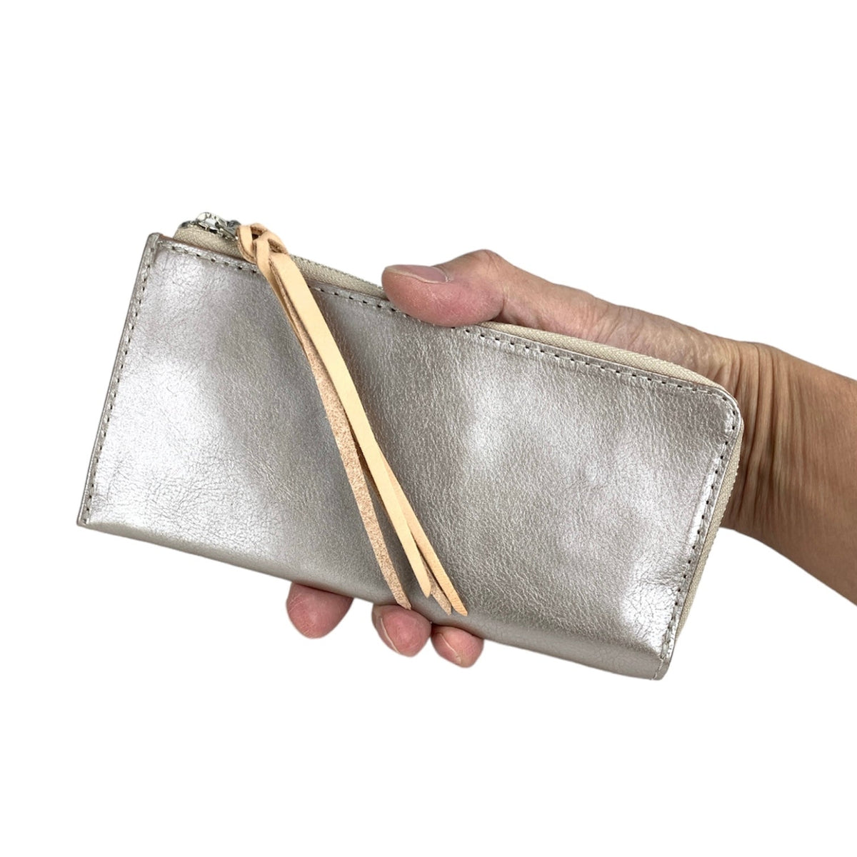 ANNAK アマンダオイルオリジナルレザー L字型スリム財布