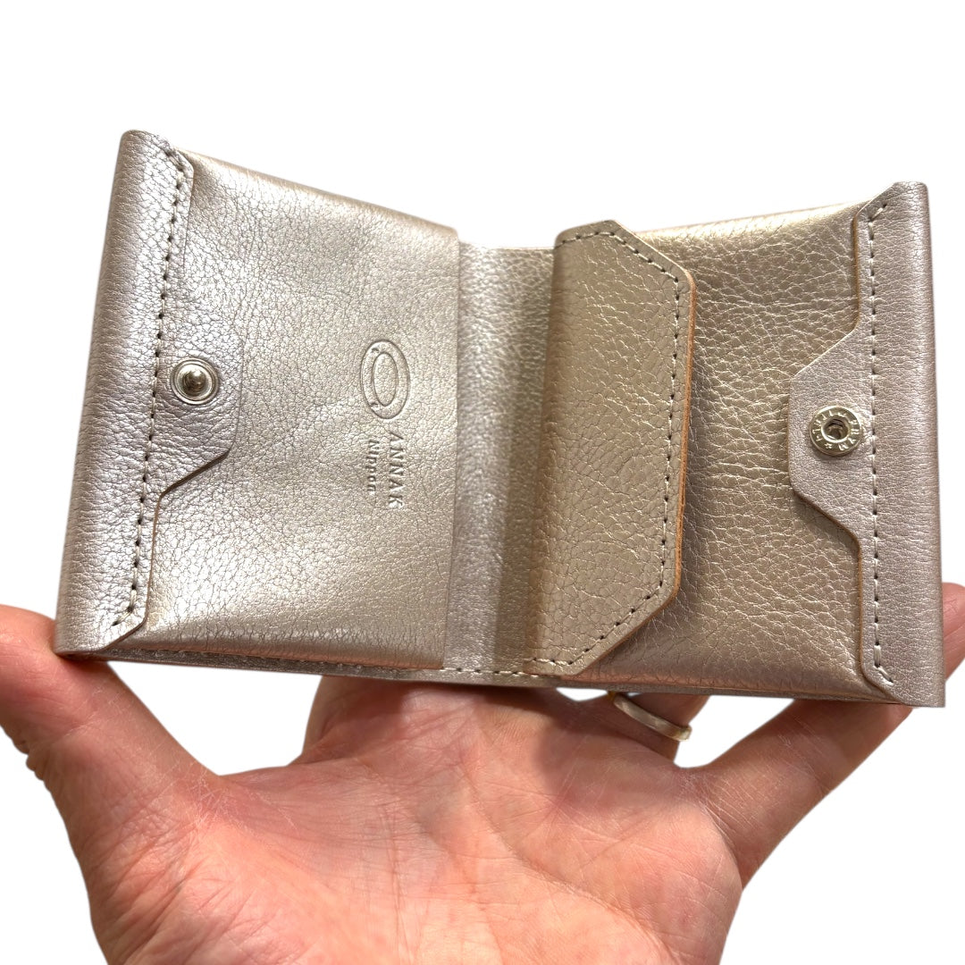 ANNAK アマンダオイルレザー ミニマムウォレット