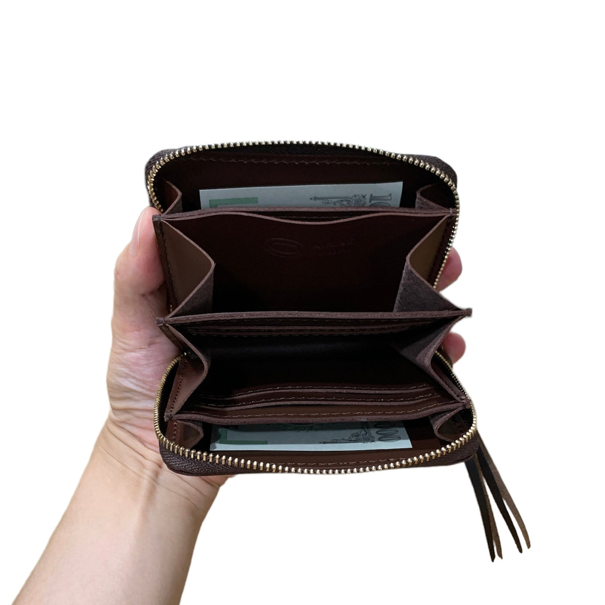 ANNAK コンパクトラウンドジップ財布