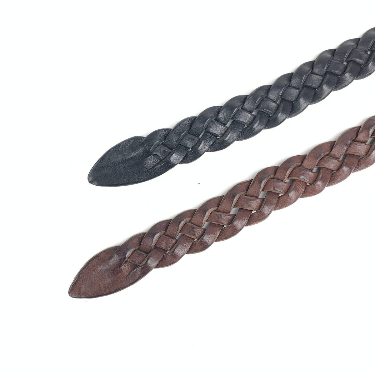 ANNAK 栃木レザー ハンドウォッシュ厚口メッシュベルト 30mm幅