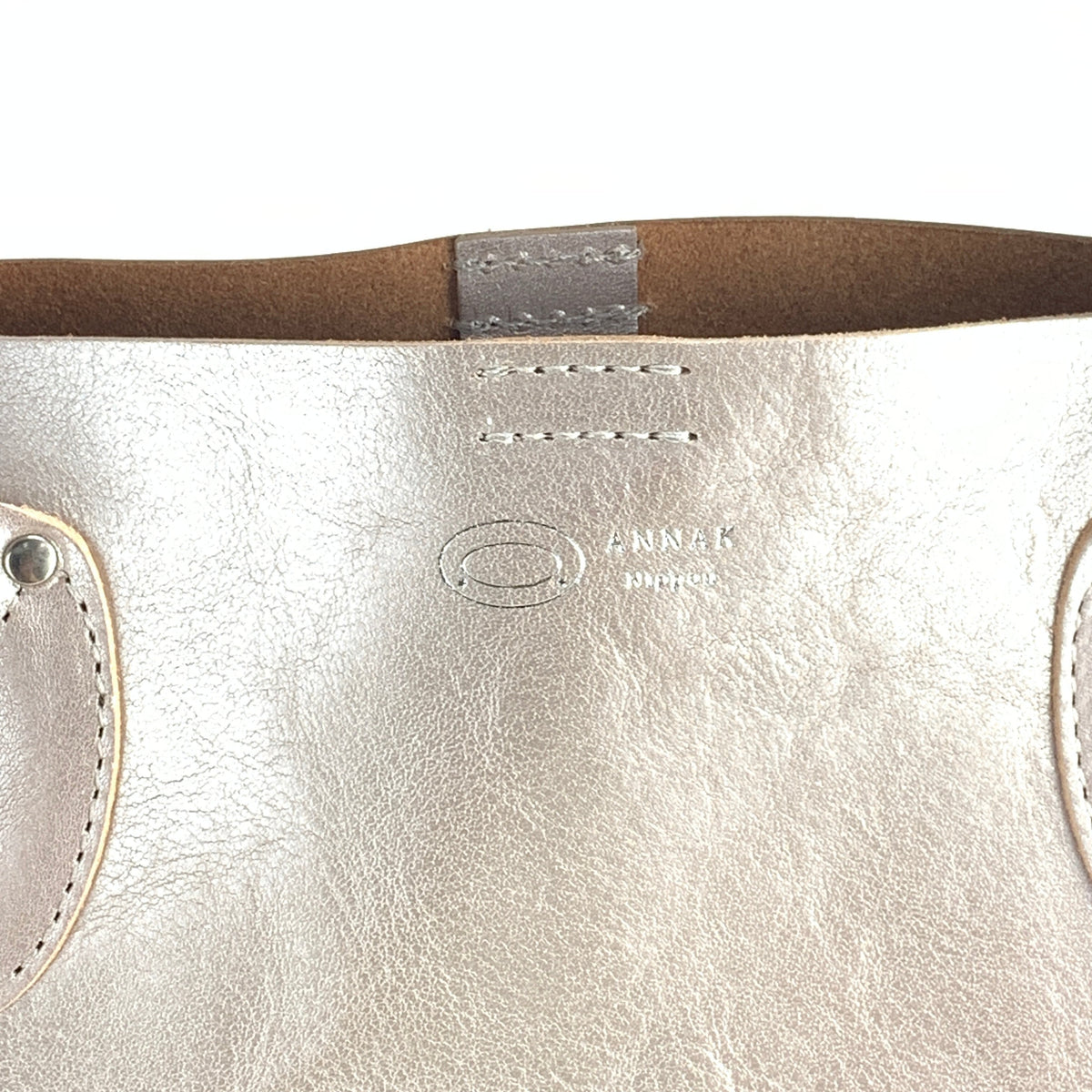 ANNAK アマンダオイルレザー ショルダー付き2way手持ちトートバッグ