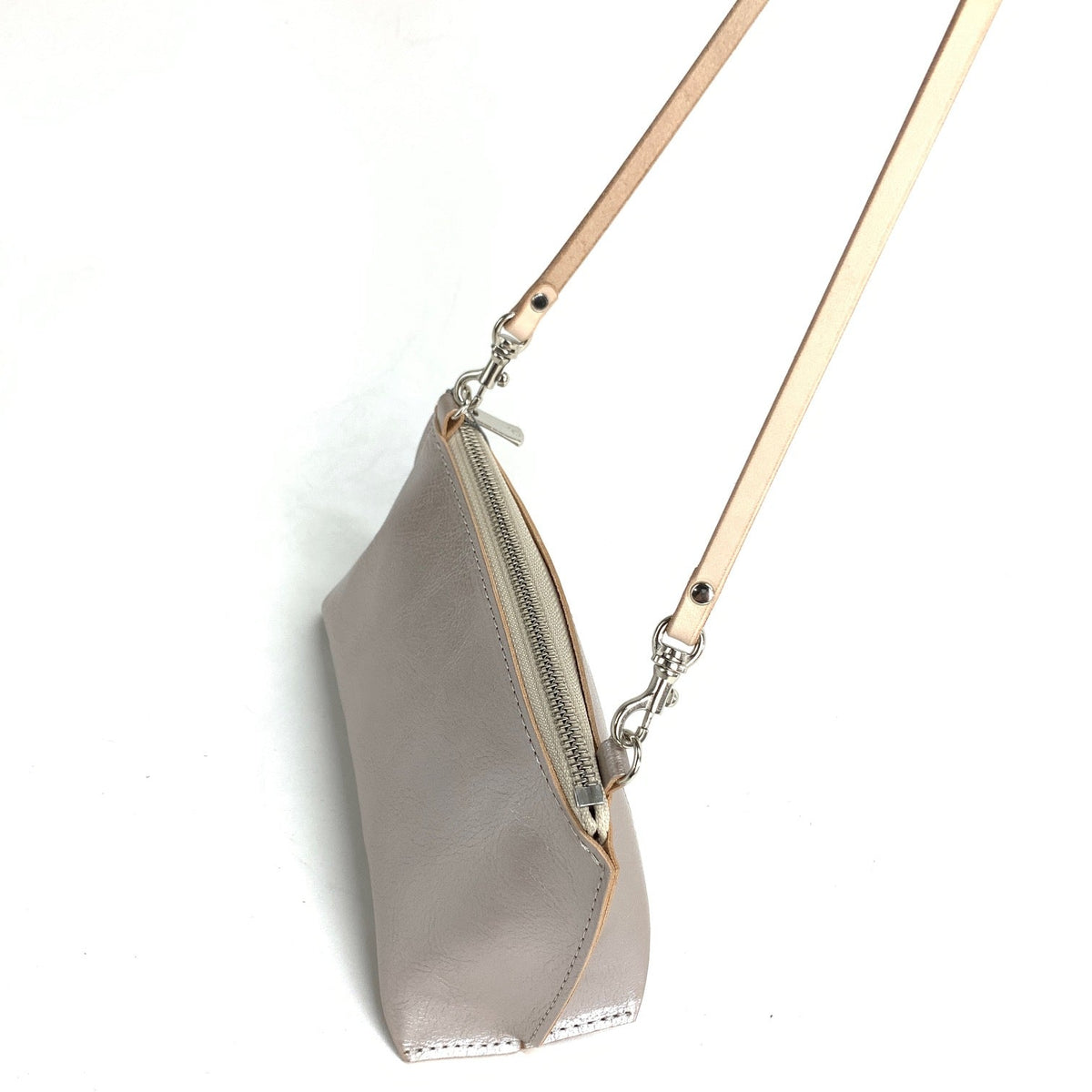 ANNAK アマンダオイルレザー マチ付ミニショルダーバッグ