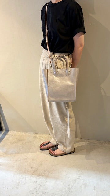 ANNAK アマンダオイルレザー ショルダー付き2way手持ちトートバッグSサイズ