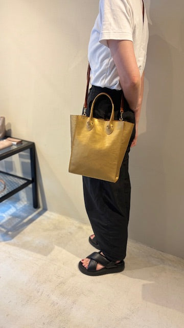 ANNAK アマンダオイルレザー ショルダー付き2way手持ちトートバッグSサイズ