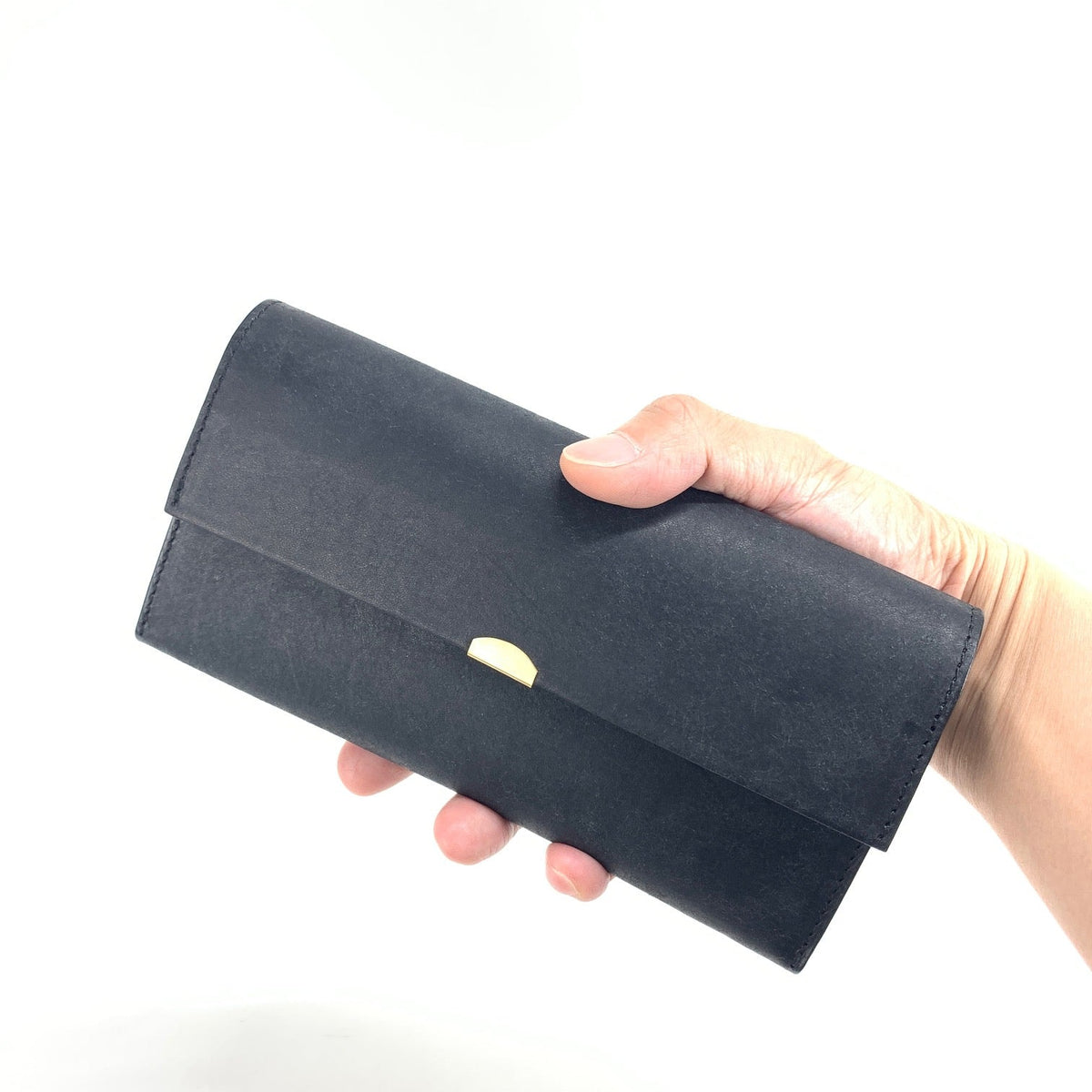 ANNAK プエブロレザー スリム長財布