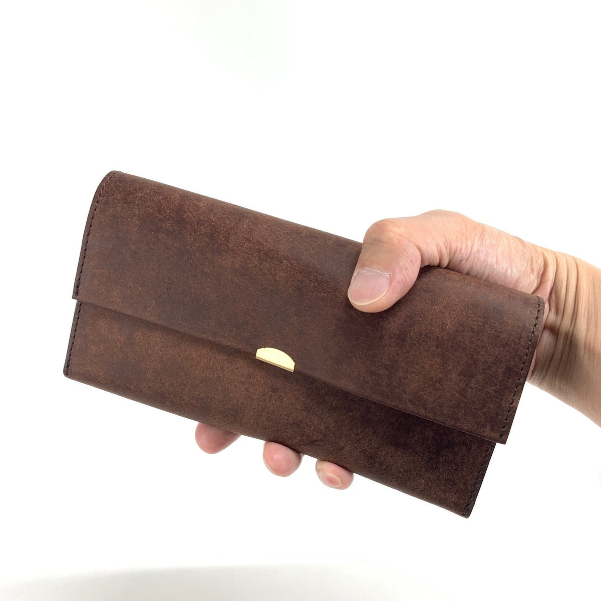ANNAK プエブロレザー スリム長財布