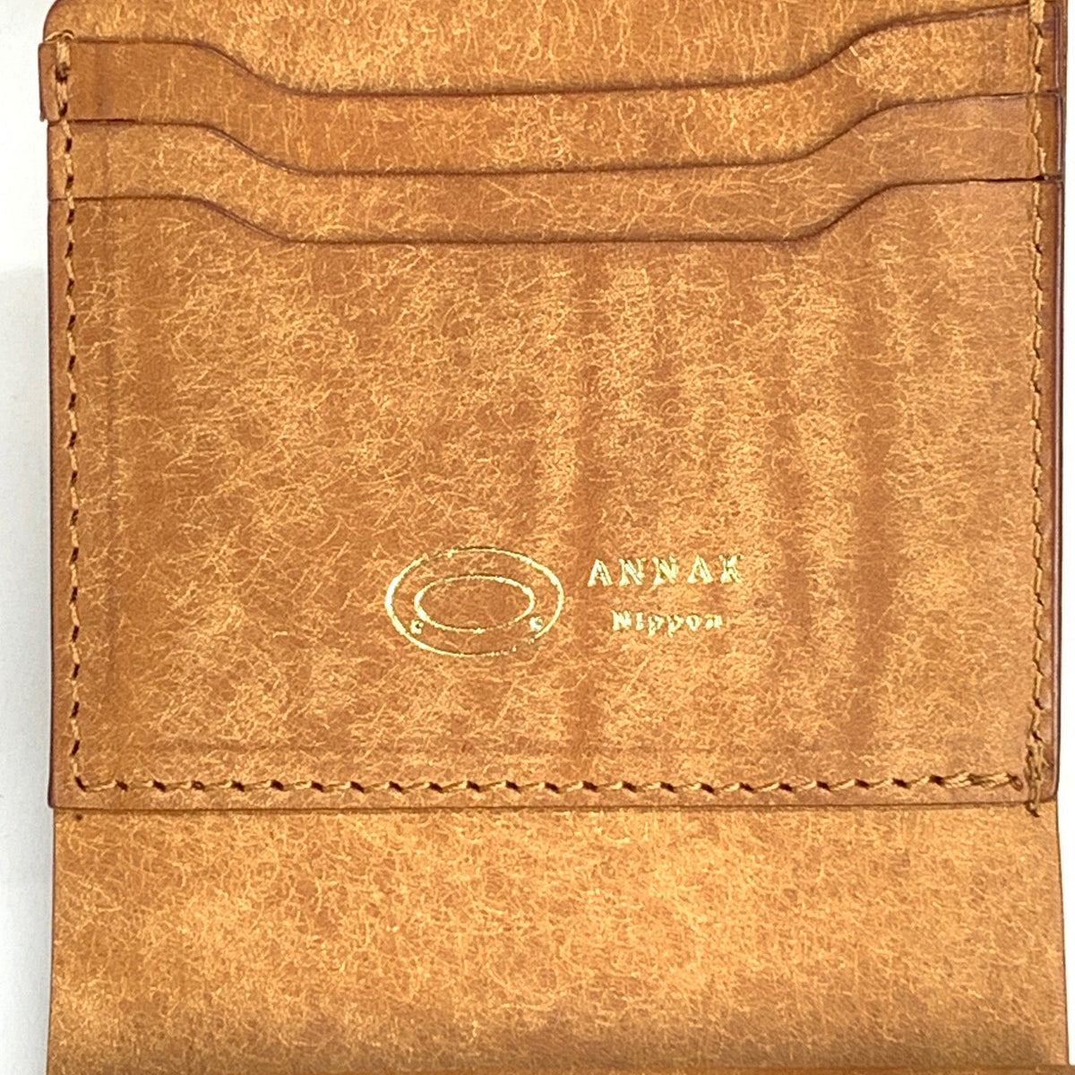 ANNAK プエブロレザー フラップ付き２つ折りウォレット S