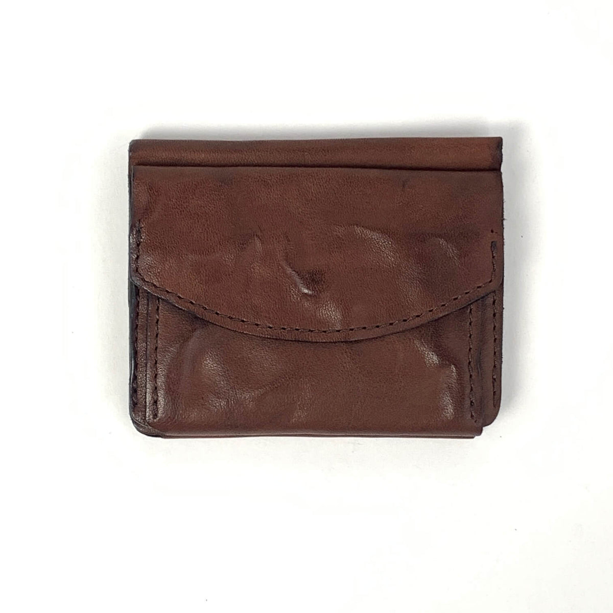 annak ハンドウォッシュコンパクト2つ折り財布 ダークブラウン