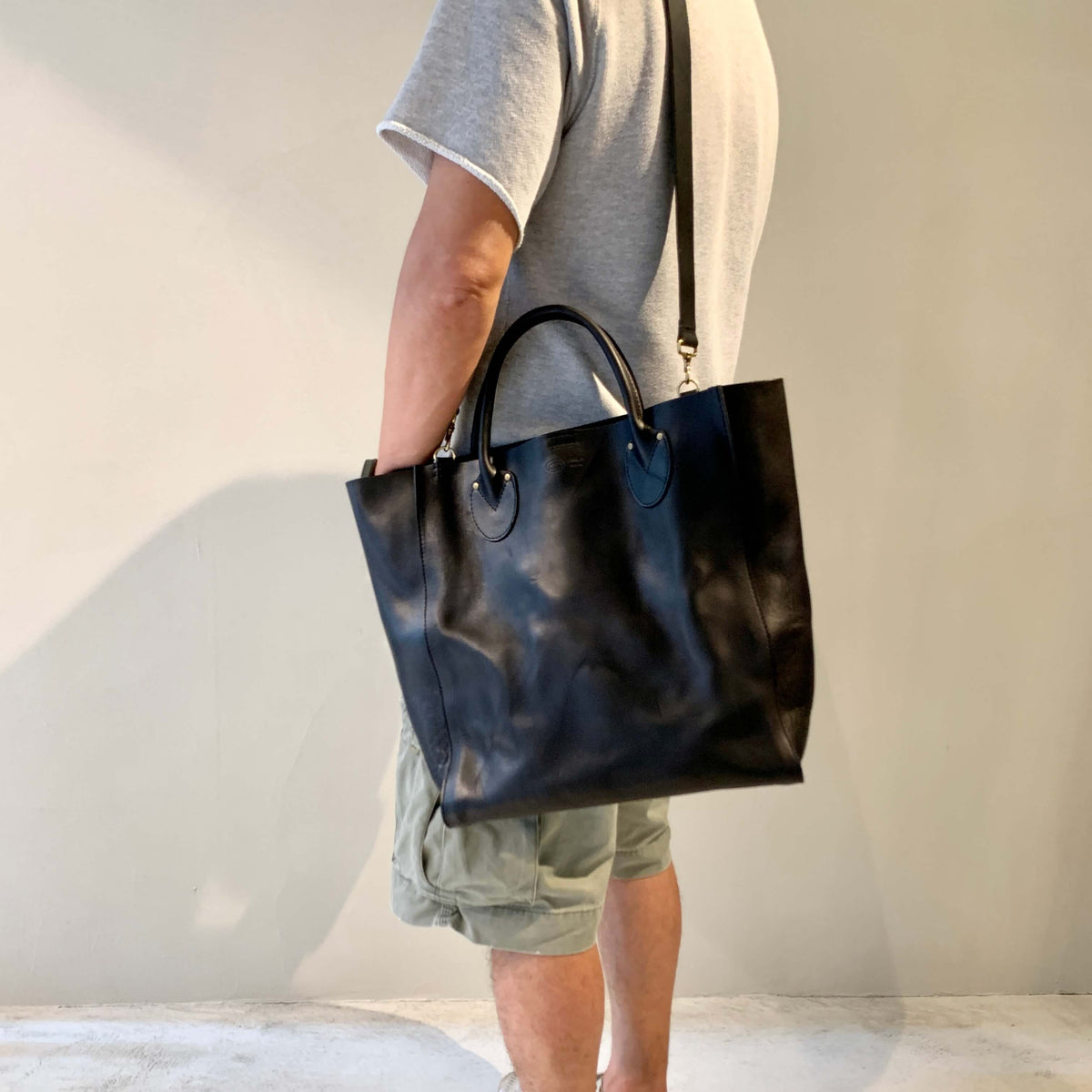 ANNAK ハンドウォッシュ ショルダー付き2way手持ちトートバッグ