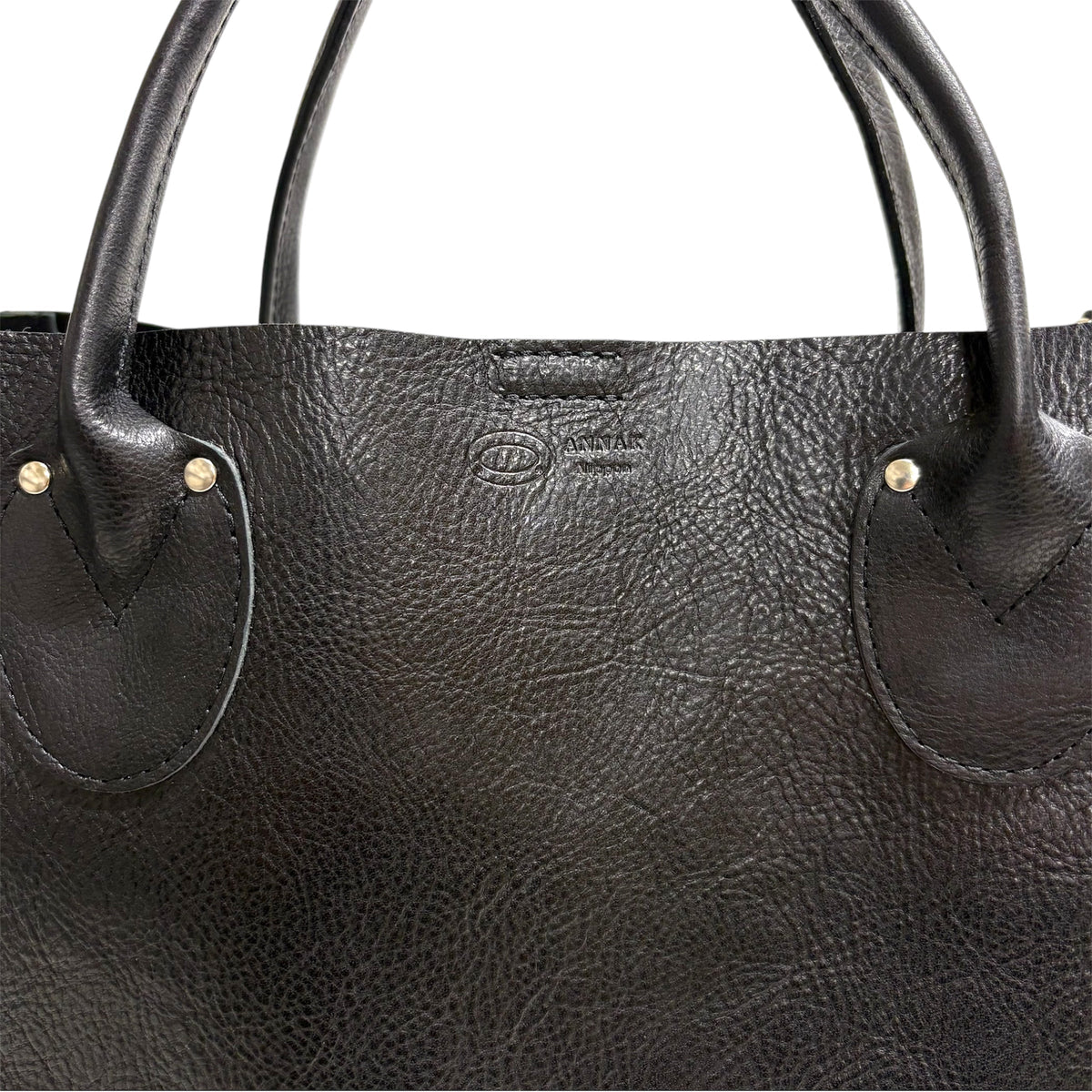 ANNAK アマンダオイルレザー ショルダー付き2way手持ちトートバッグ
