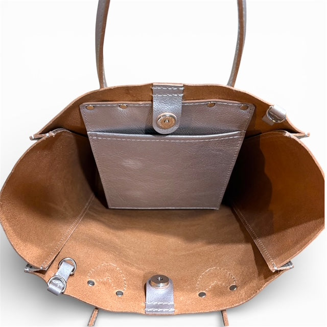ANNAK アマンダオイルレザー ショルダー付き2way手持ちトートバッグSサイズ