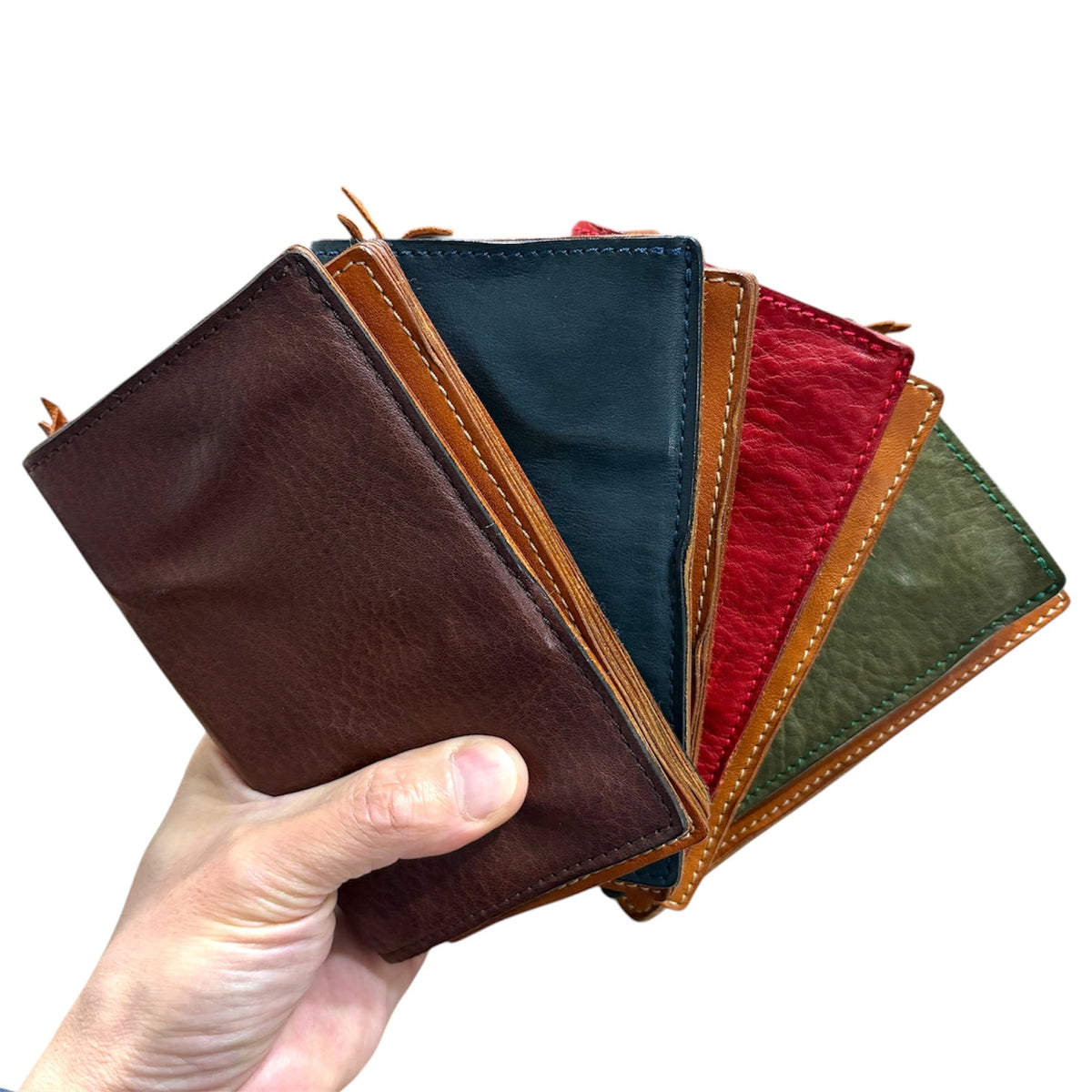 ANNAK ハンドウォッシュ ミドルサイズ配色財布