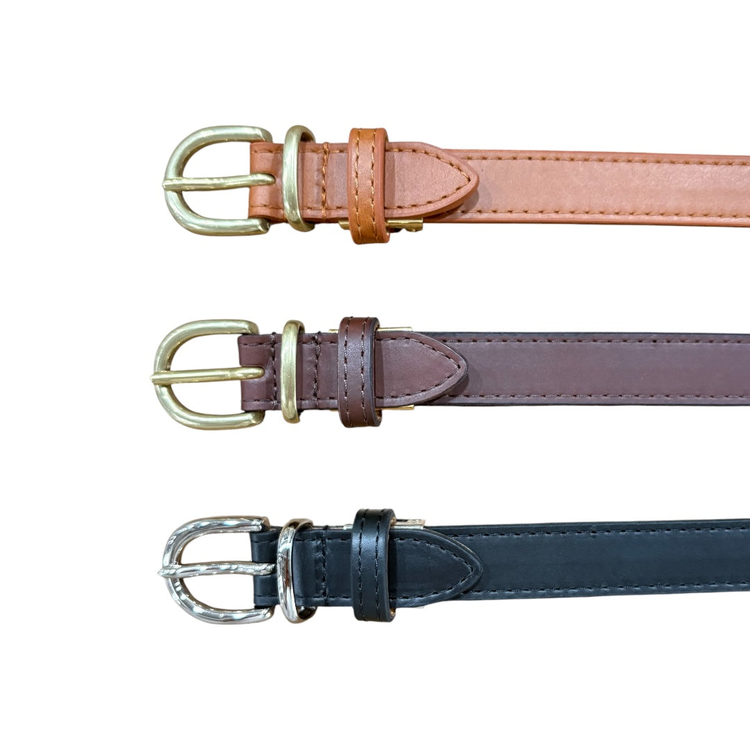 ANNAK ベーシックナローベルト 20mm幅