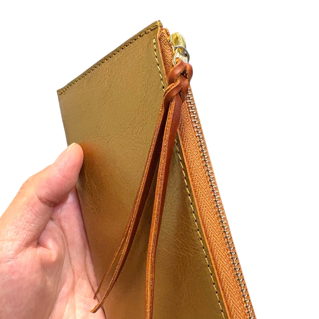 ANNAK アマンダオイルオリジナルレザー L字型スリム財布